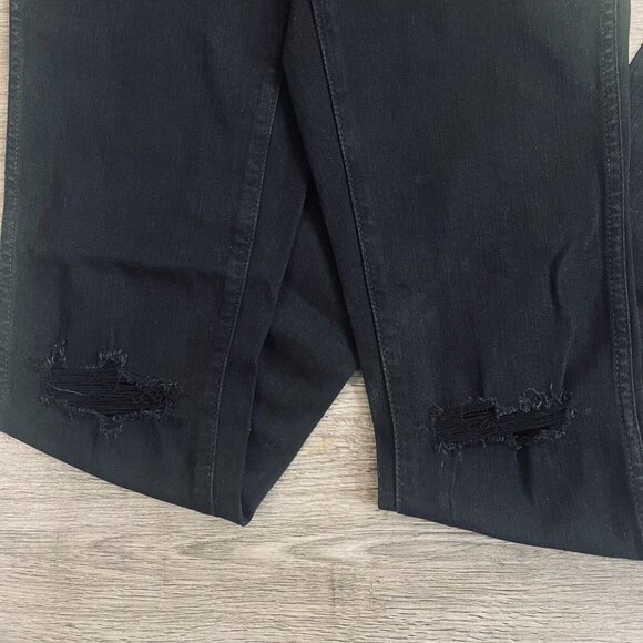 NWOT Madewell 10" High-Rise Roadtripper Supersoft Knee-Rip Davie Wash Jeans 26 - Picture 7 of 9